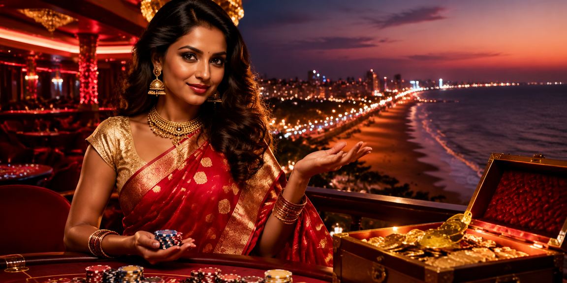 Live dealer hosting an Andar Bahar card game session online